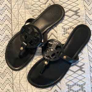 Tory Burch miller sandals in black